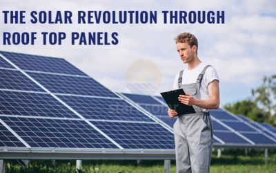 The Solar Revolution through Roof Top Panels